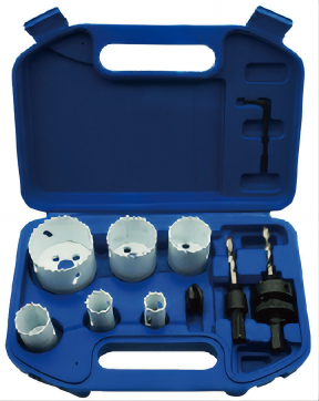 9 PCS BI - Metal twou wè mete pou koupe metal